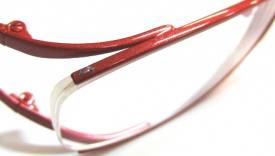 The old paint is stripped completely and a new fresh coat of paint baked on